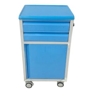 Bed Side Locker Double Draw with Fiber Top