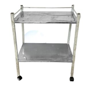 Instrument Trolley Stainless Steel with Painted Legs