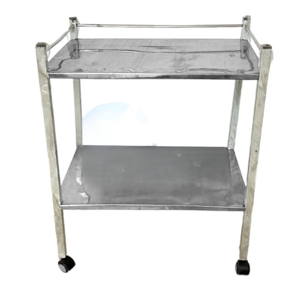 Instrument Trolley Stainless Steel with Painted Legs