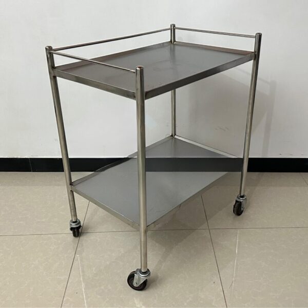 Instrument Trolley Stainless Steel Premium - Image 2