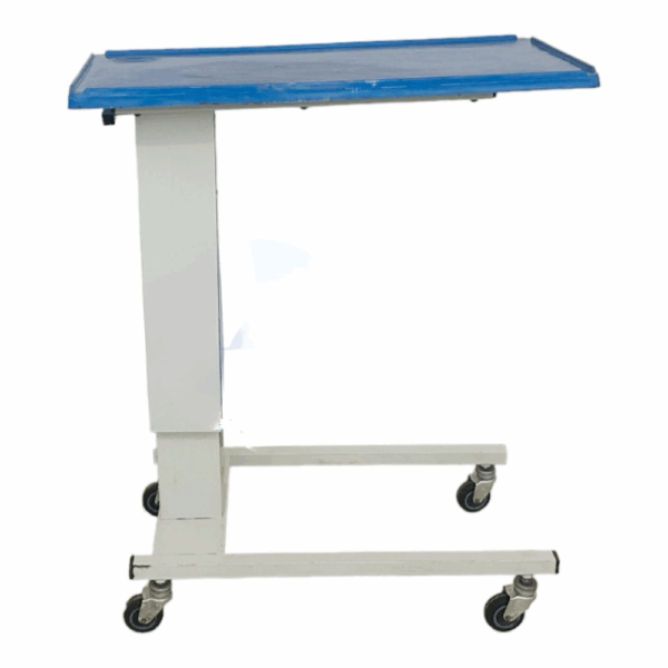 Over Bed Table / Food Table – Heavy Duty Hydraulic – Premium