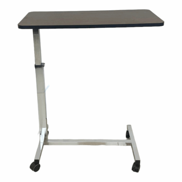 Overbed Table / Food Table / Cardiac Table – Imported -Hydraulic – SS
