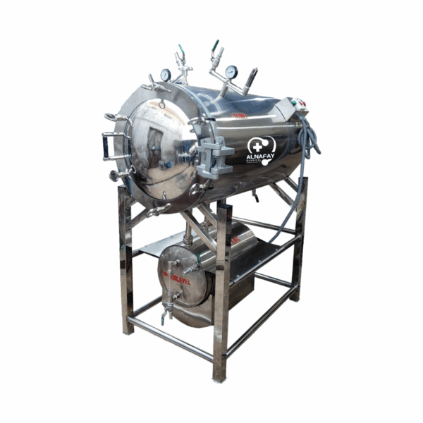 Horizontal Autoclave Double Chamber Full Premium SS