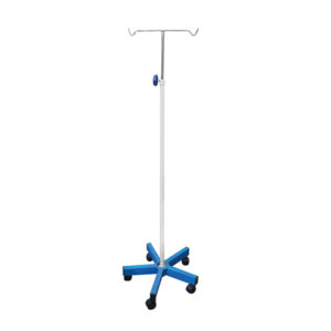 IV Pole Painted 5 Column 2 Hooks (ANS-IV-2)