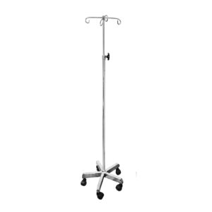 IV Pole SS Pipe 4 Hooks (ANS-IV-3)