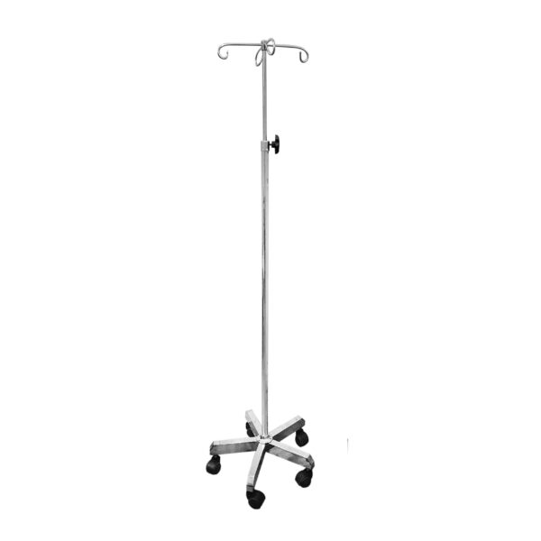 IV Pole SS Pipe 4 Hooks (ANS-IV-3)