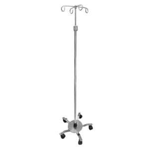 IV Pole SS Pati 4 Hooks (ANS-IV-6)