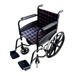 Folding Wheel Chair Paint 8" (ANS-WC-04)
