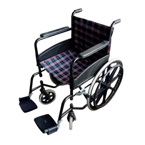 Folding Wheel Chair Paint 8" (ANS-WC-04)